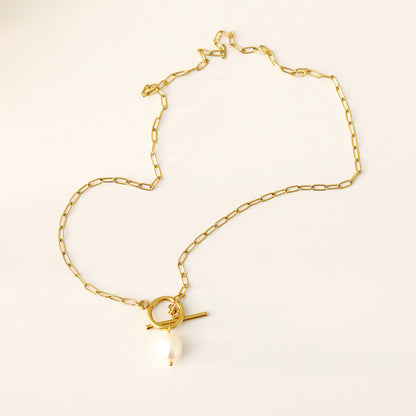 Women's Baroque Pearl Pendant Necklace