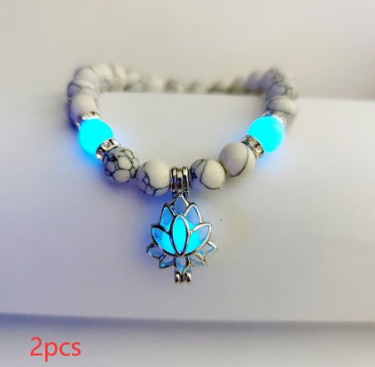 Energy Luminous Lotus Flower Bracelet