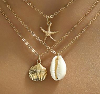 Summer Ocean Style Necklace - 3Pcs
