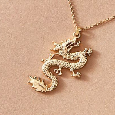 Chinese Dragon Style Necklace