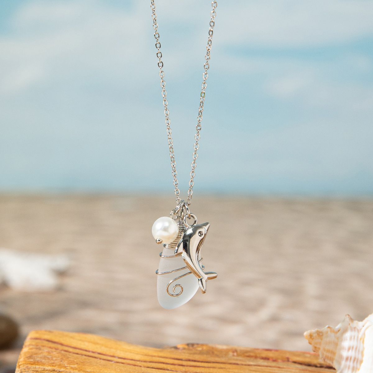 Colorful Sea Glass Necklaces