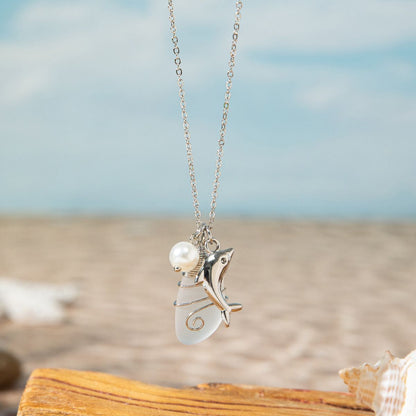 Colorful Sea Glass Necklaces