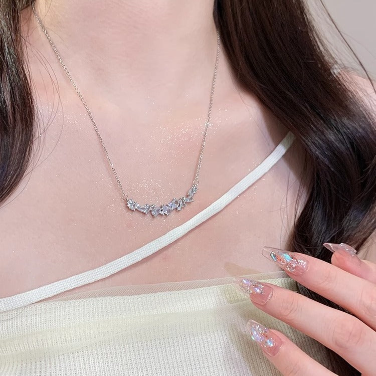Zircon Water Drops Necklace