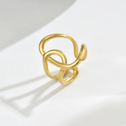 Geometric Irregular Open Ring