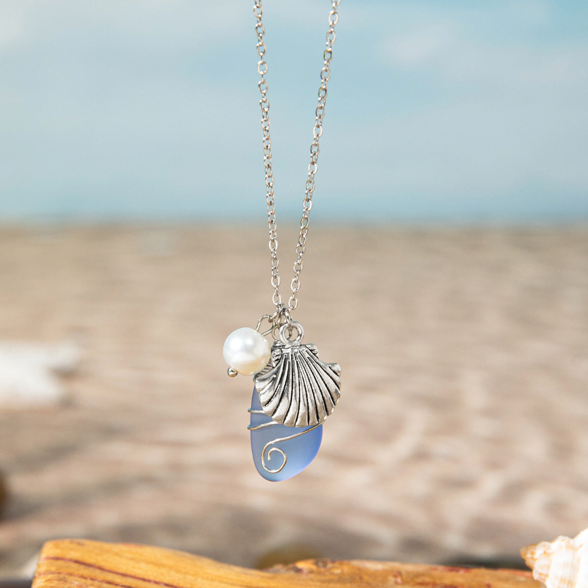 Colorful Sea Glass Necklaces