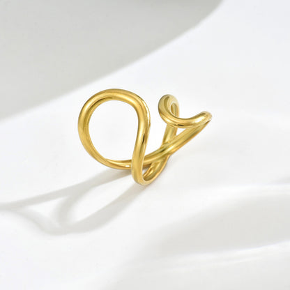 Geometric Irregular Open Ring