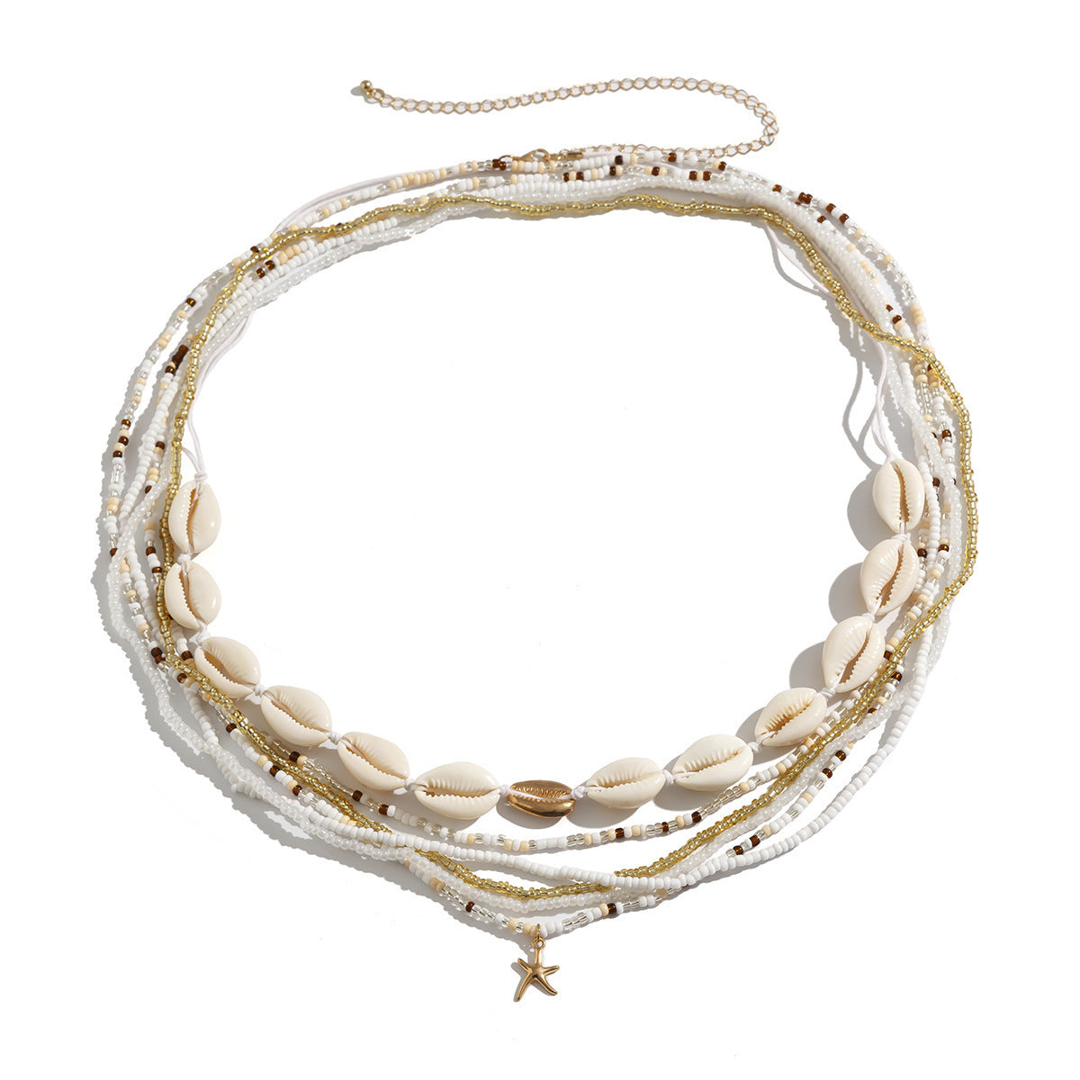 Bohemian Shell Bead Waist Chain