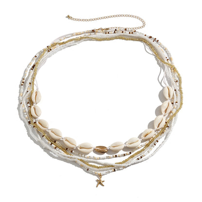 Bohemian Shell Bead Waist Chain