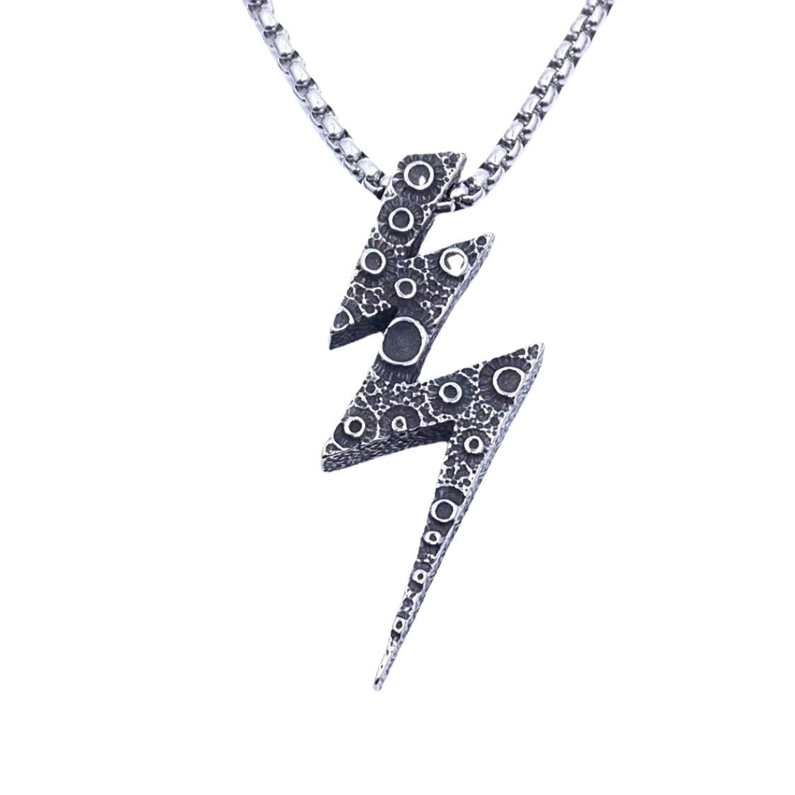 Unisex Retro Gothic Geometric Pendant Necklace