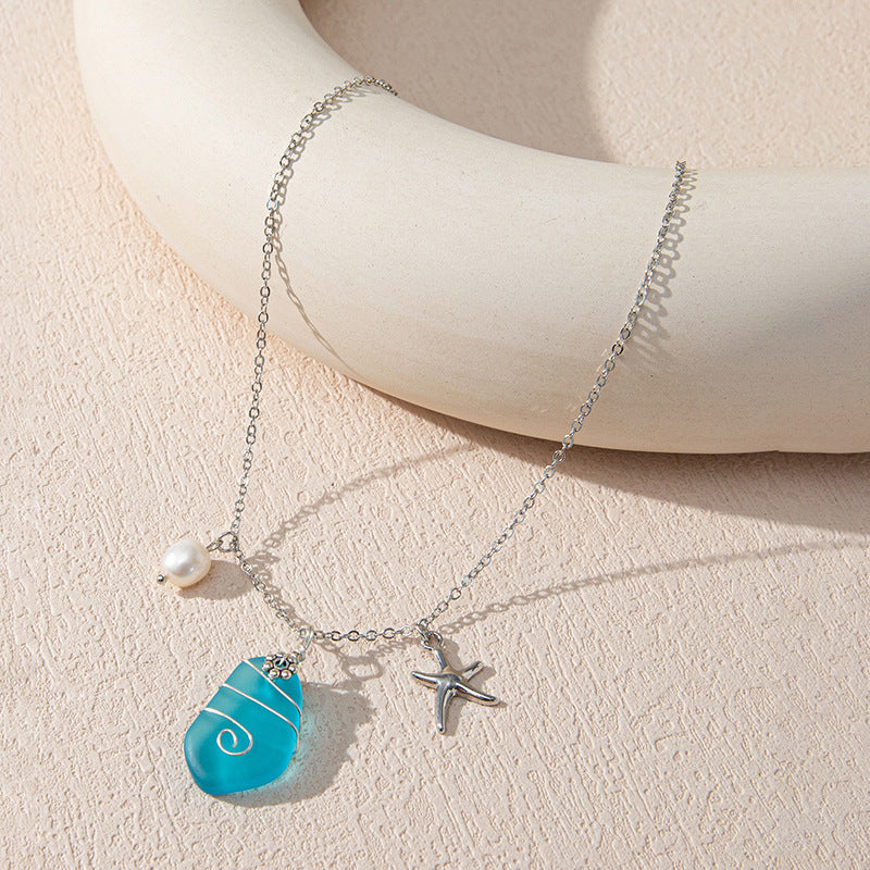Colorful Sea Glass Necklaces