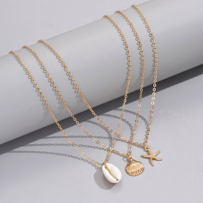 Summer Ocean Style Necklace - 3Pcs