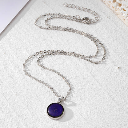 Colour-Changing Mood Pendant Necklace