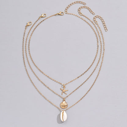 Summer Ocean Style Necklace - 3Pcs