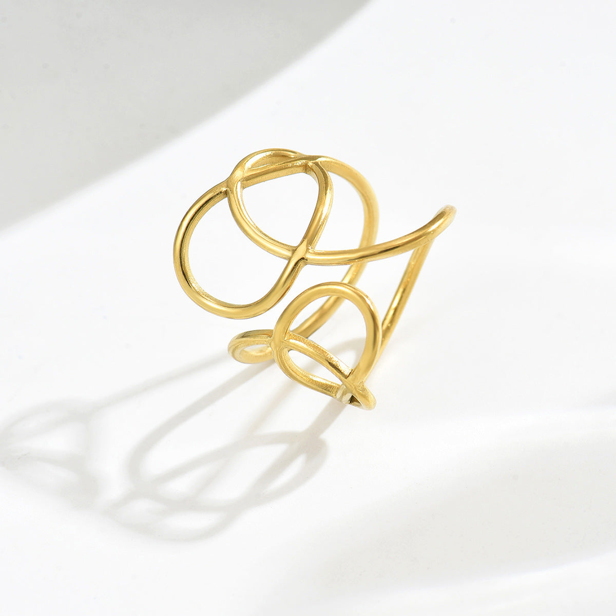 Geometric Irregular Open Ring