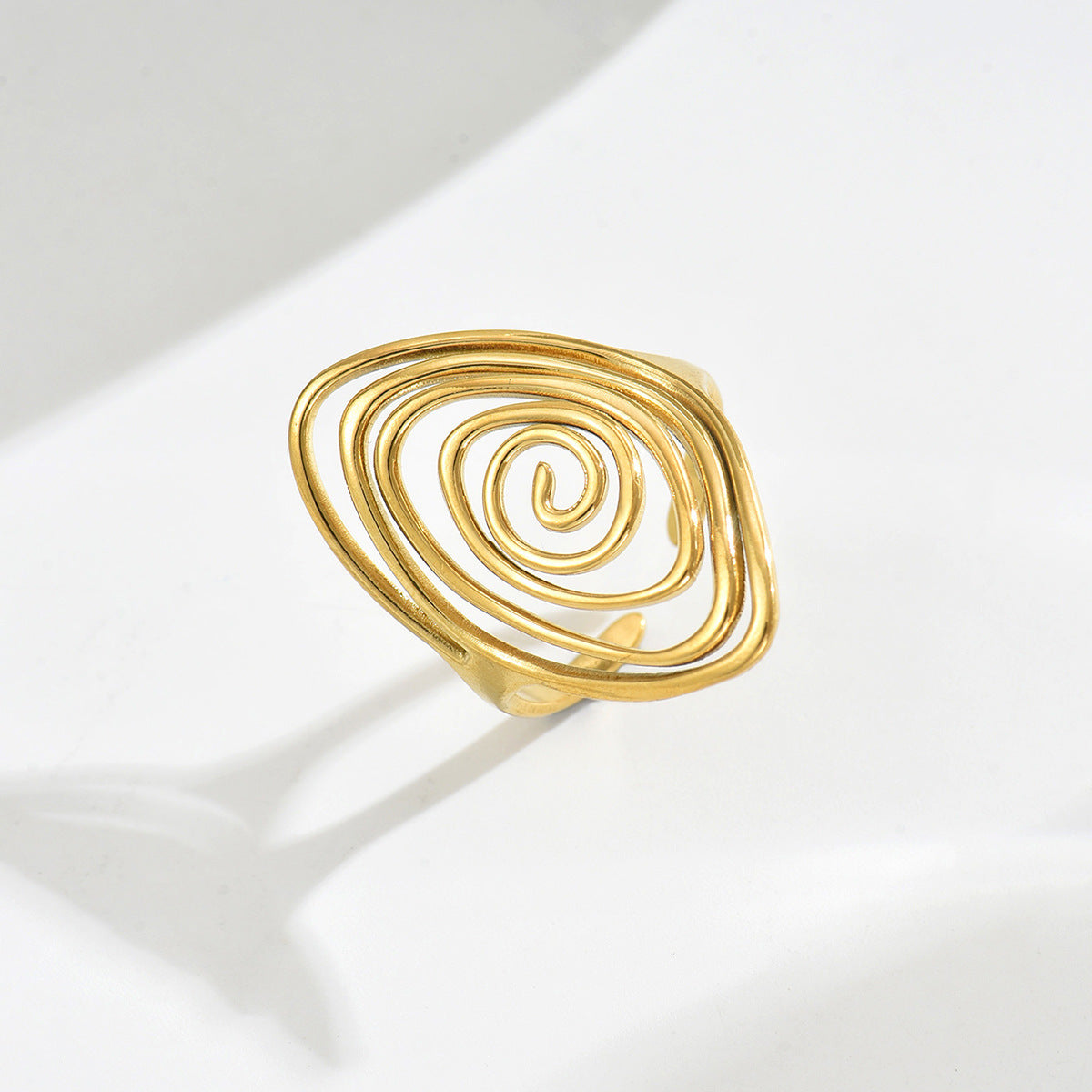 Geometric Irregular Open Ring