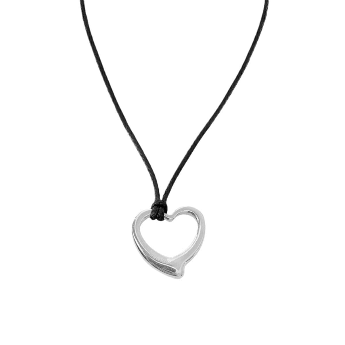 Wax Line Love Pendant Necklace