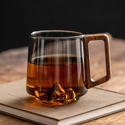 Glass Single Layer Drinking Cup