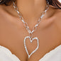 Big Heart Pendant Necklace