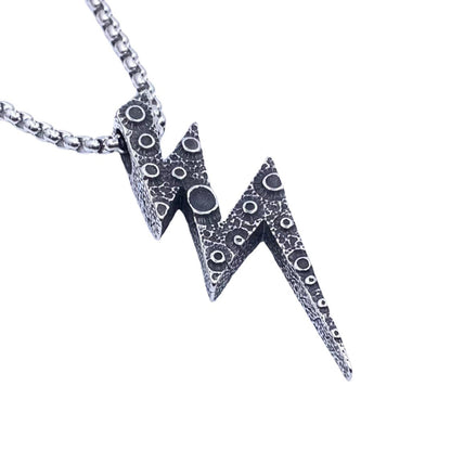 Unisex Retro Gothic Geometric Pendant Necklace