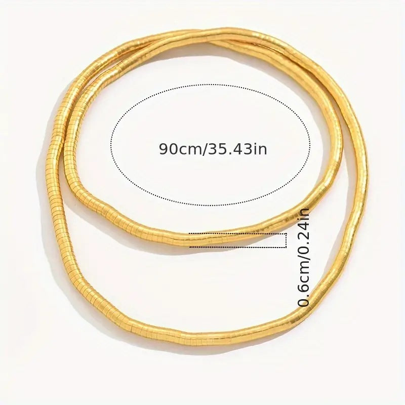 Irregular Flexible & Bendable Necklace