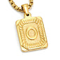 A-Z Alphabet Titanium Steel Letter Pendant Necklace - Trendy Radar
