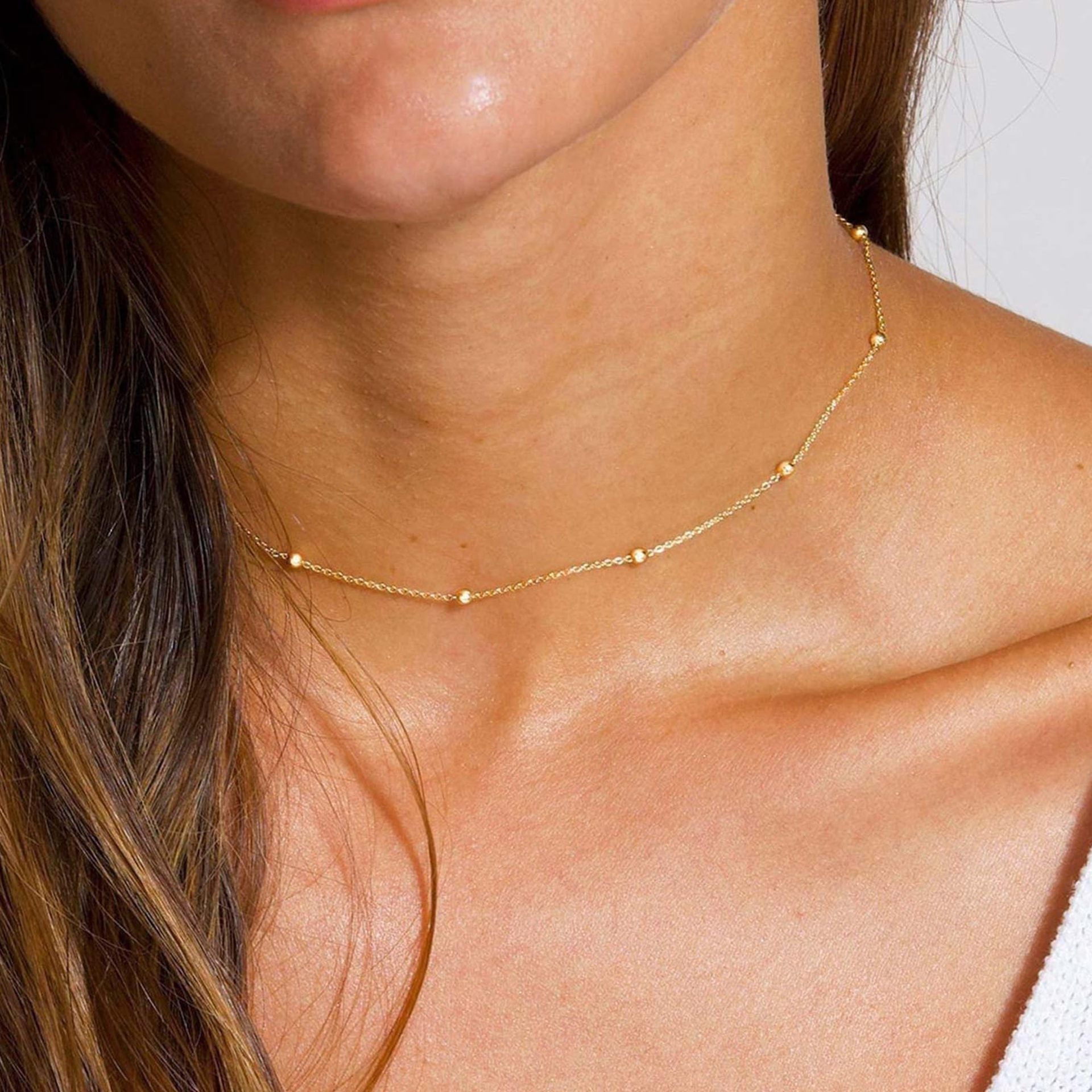 A-Z Multi-Layer English Alphabet Necklace - Trendy Radar