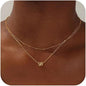 A-Z Multi-Layer English Alphabet Necklace - Trendy Radar