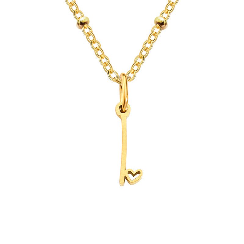 A - Z Personalized 26 Letter Pendant Necklace - Trendy Radar
