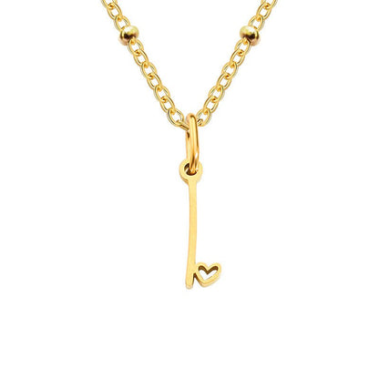 A - Z Personalized 26 Letter Pendant Necklace - Trendy Radar