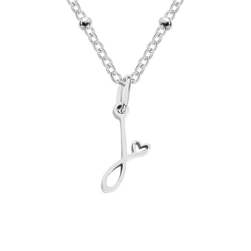 A - Z Personalized 26 Letter Pendant Necklace - Trendy Radar