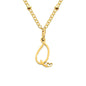 A-Z Personalized 26 Letter Pendant Necklace - Trendy Radar