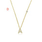 Luxury Gold A-Z 26 Letters Necklace