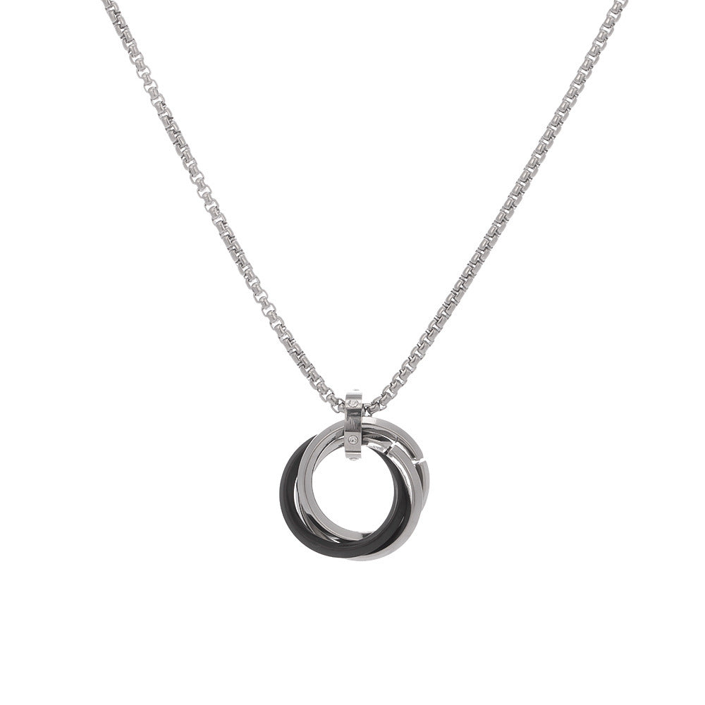 Casual Ring Pendant Necklaces