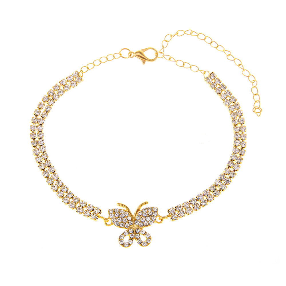 Butterfly Anklet for Women