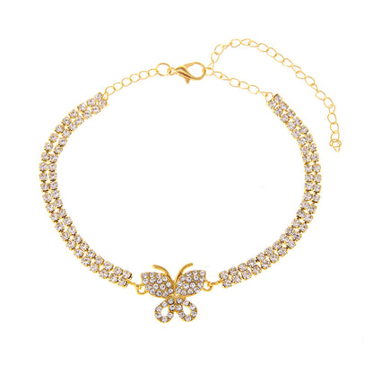 Butterfly Anklet for Women