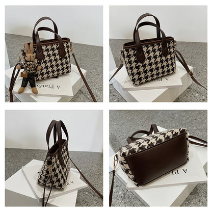 Shoulder Bag Checkerboard Handbag