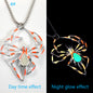 Luminous Spider Necklace