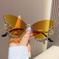 Luxury Diamond Butterfly Sunglasses