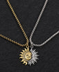 Sun and Moon Couple’s Necklace & Earrings