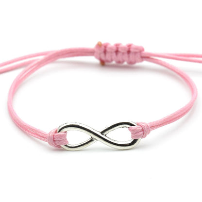 Adjustable Infinity Couple Braided Bracelet - Trendy Radar