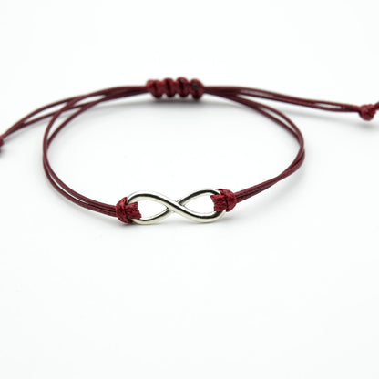 Adjustable Infinity Couple Braided Bracelet - Trendy Radar