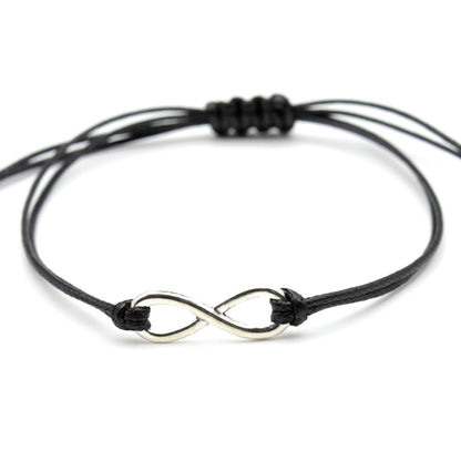 Adjustable Infinity Couple Braided Bracelet - Trendy Radar