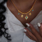 All - Match Sun Turquoise Pendant Necklace & Bracelet Set - Trendy Radar