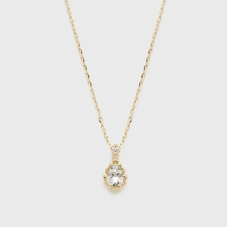 Aquamarine Blue Sky Flower Water Drop Hollow Corrugated Jewellery Set - Trendy Radar