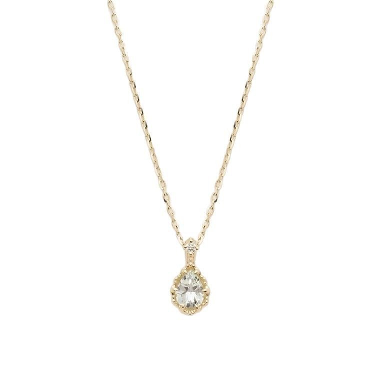 Aquamarine Blue Sky Flower Water Drop Hollow Corrugated Jewellery Set - Trendy Radar