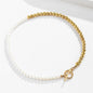 Asymmetric Pearl Necklace - Trendy Radar