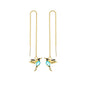 Hanging Hummingbird Earrings