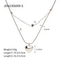 Love Heart Double-layer Necklaces