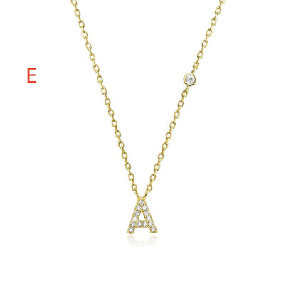 Luxury Gold A-Z 26 Letters Necklace