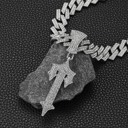 Men’s Hip Hop  Pendant and Cuban Chain